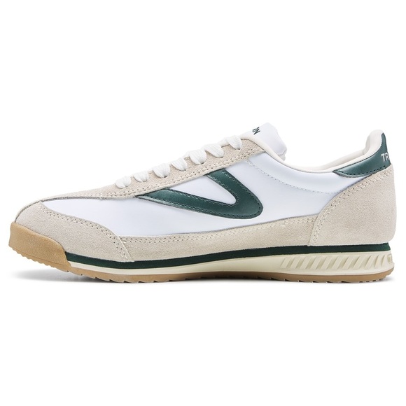 NEW!! Tretorn Women’s Rawlins Grey and Green Sneakers Size 8 - Picture 2 of 6